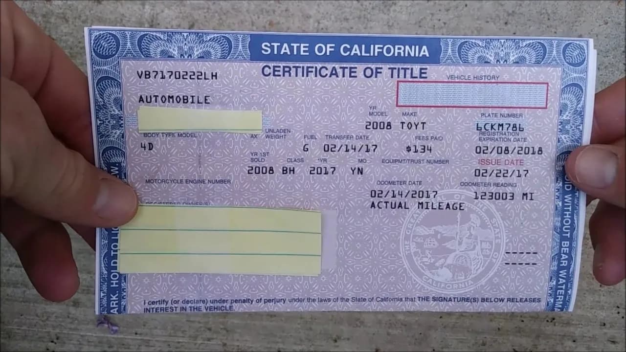 Какие бывают Title на автомобилях из США: полный гид для покупателей