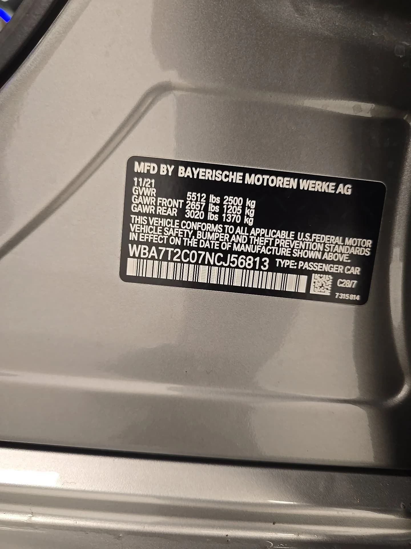 BMW 7 Series 740i
