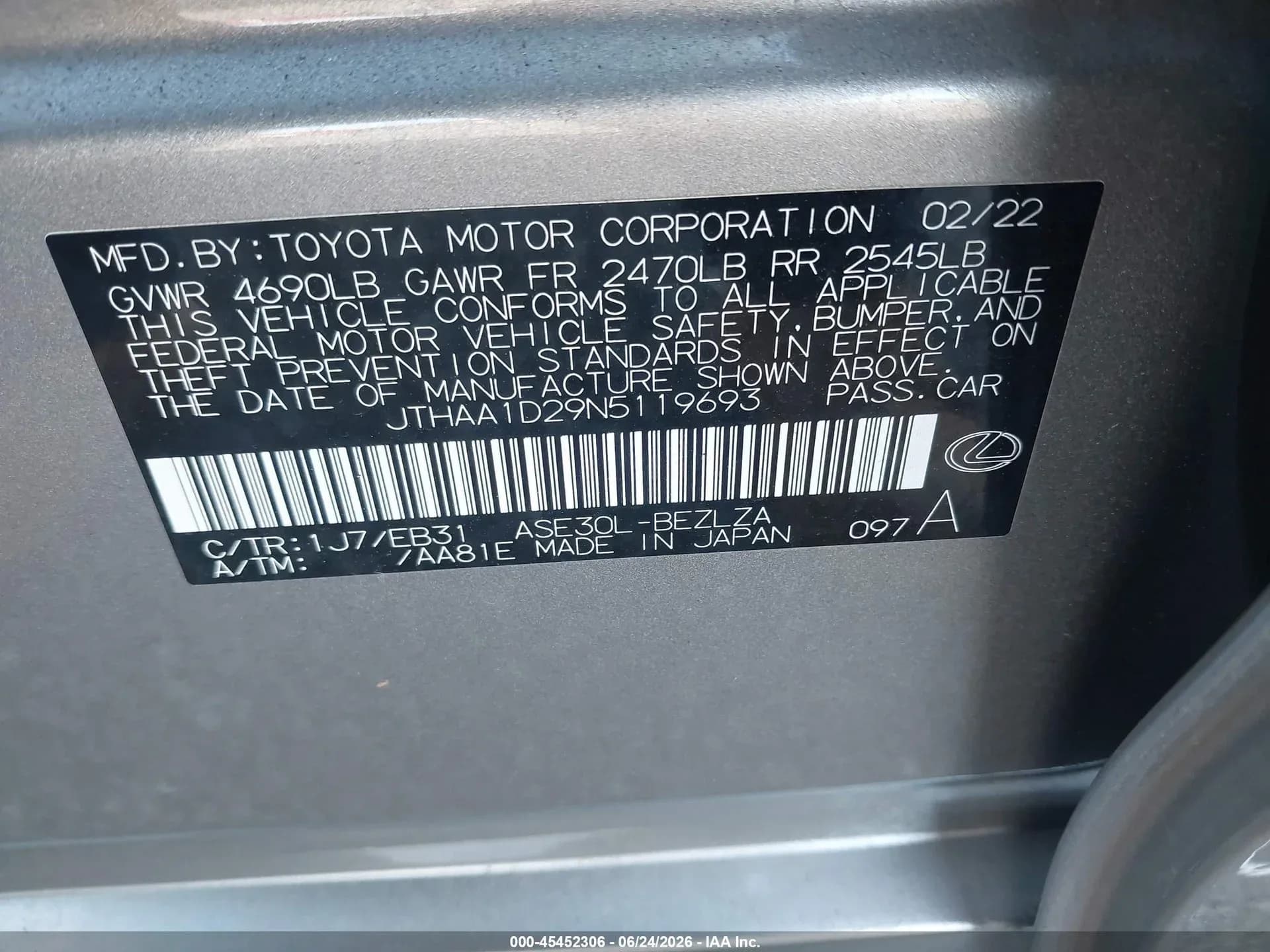 LEXUS IS 300