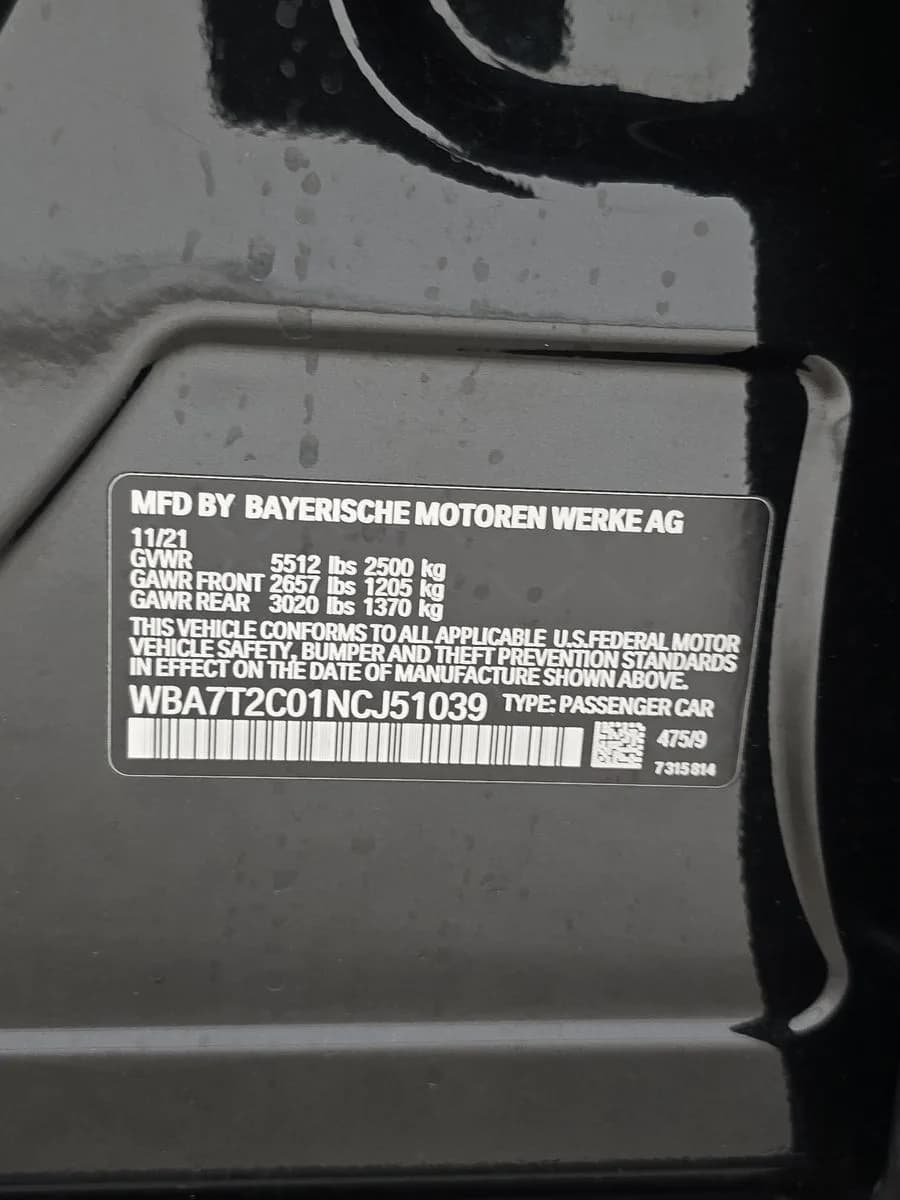 BMW 7 Series 740i