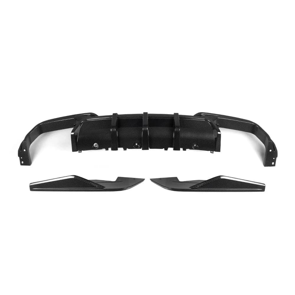 SOOQOO BMW M8 F93 Rear Diffuser In Prepreg Carbon Fiber