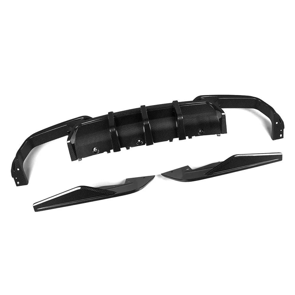 SOOQOO BMW M8 F93 Rear Diffuser In Prepreg Carbon Fiber