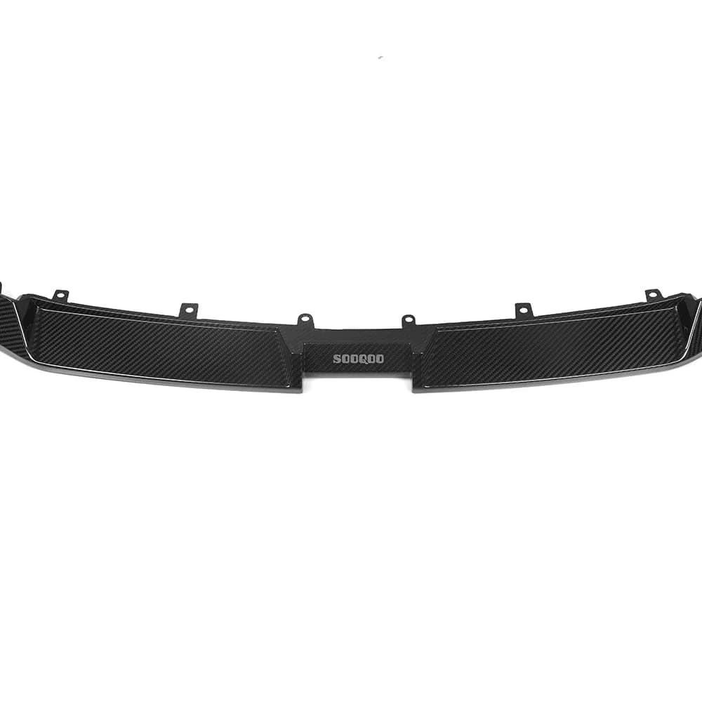 SOOQOO BMW M8 F9x Front Lip In Prepreg Carbon Fiber