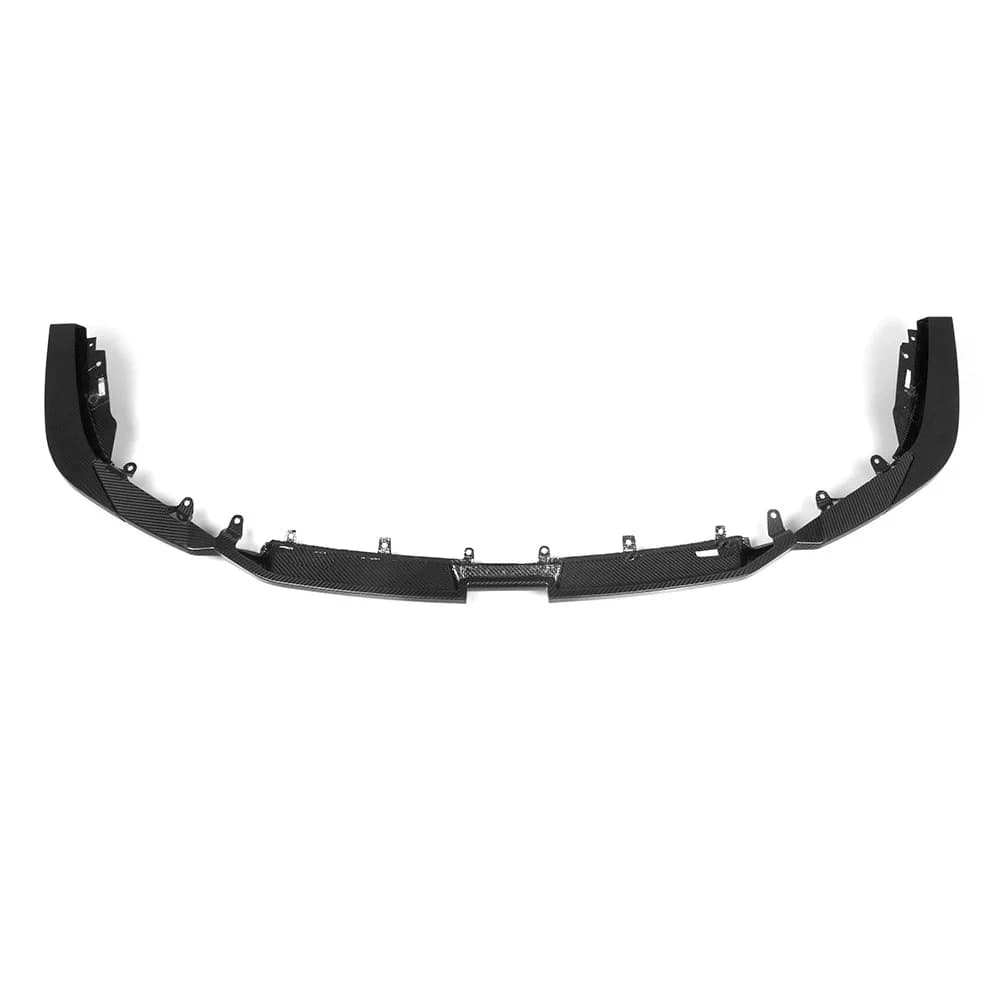 SOOQOO BMW M8 F9x Front Lip In Prepreg Carbon Fiber
