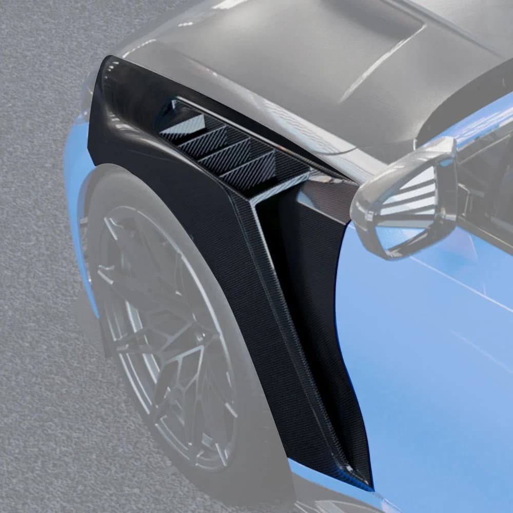 SOOQOO BMW M3 G80 Side Fenders In Prepreg Carbon Fiber