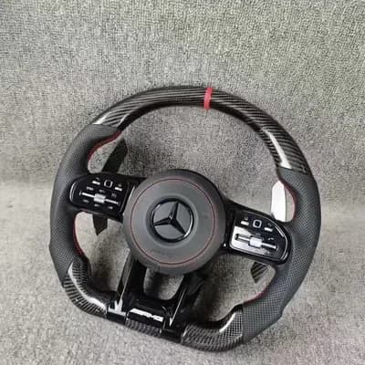 Suitable-for-Mercedes-Benz-Amg-Gt-Glb-Glc-Gle-Acesg-Grade-Carbon-Fiber-Steering-Wheel-Assembly-Factory-OEM